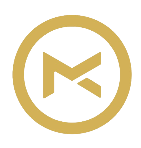 MK XYZ Logo in White